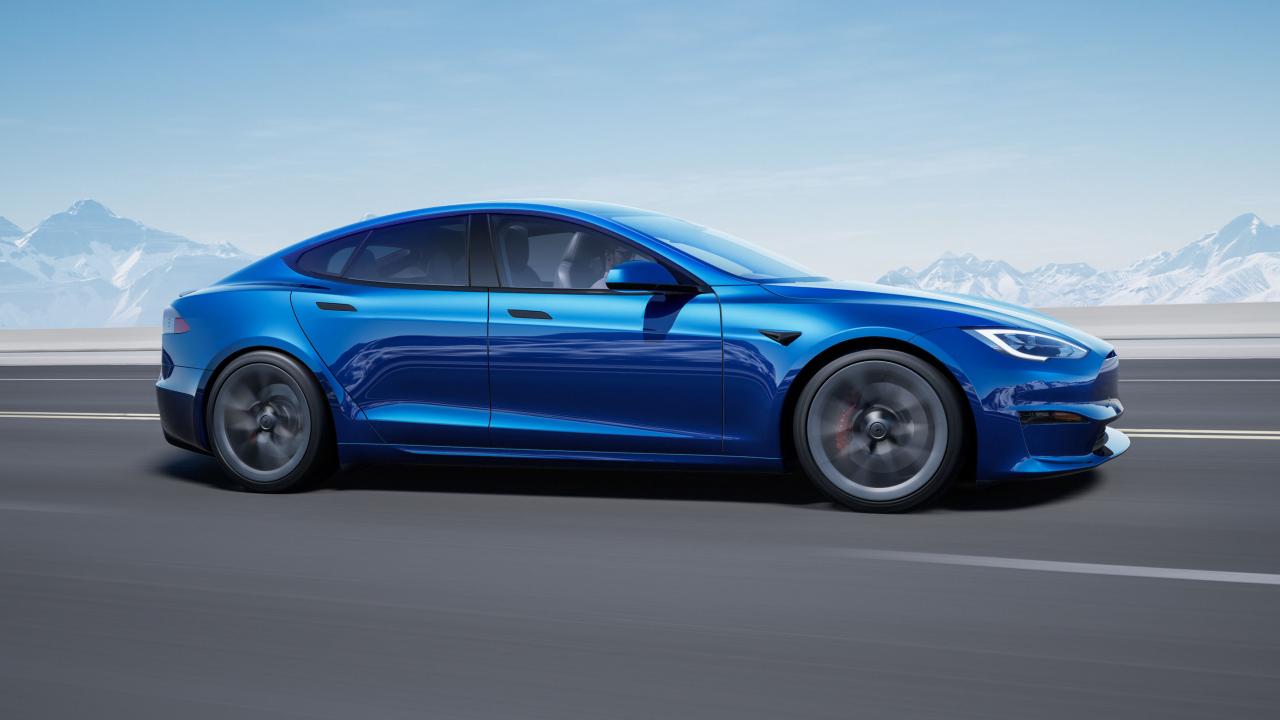 The Tesla Model S Plaid is a 200mph, 1,020bhp electric car Top Gear