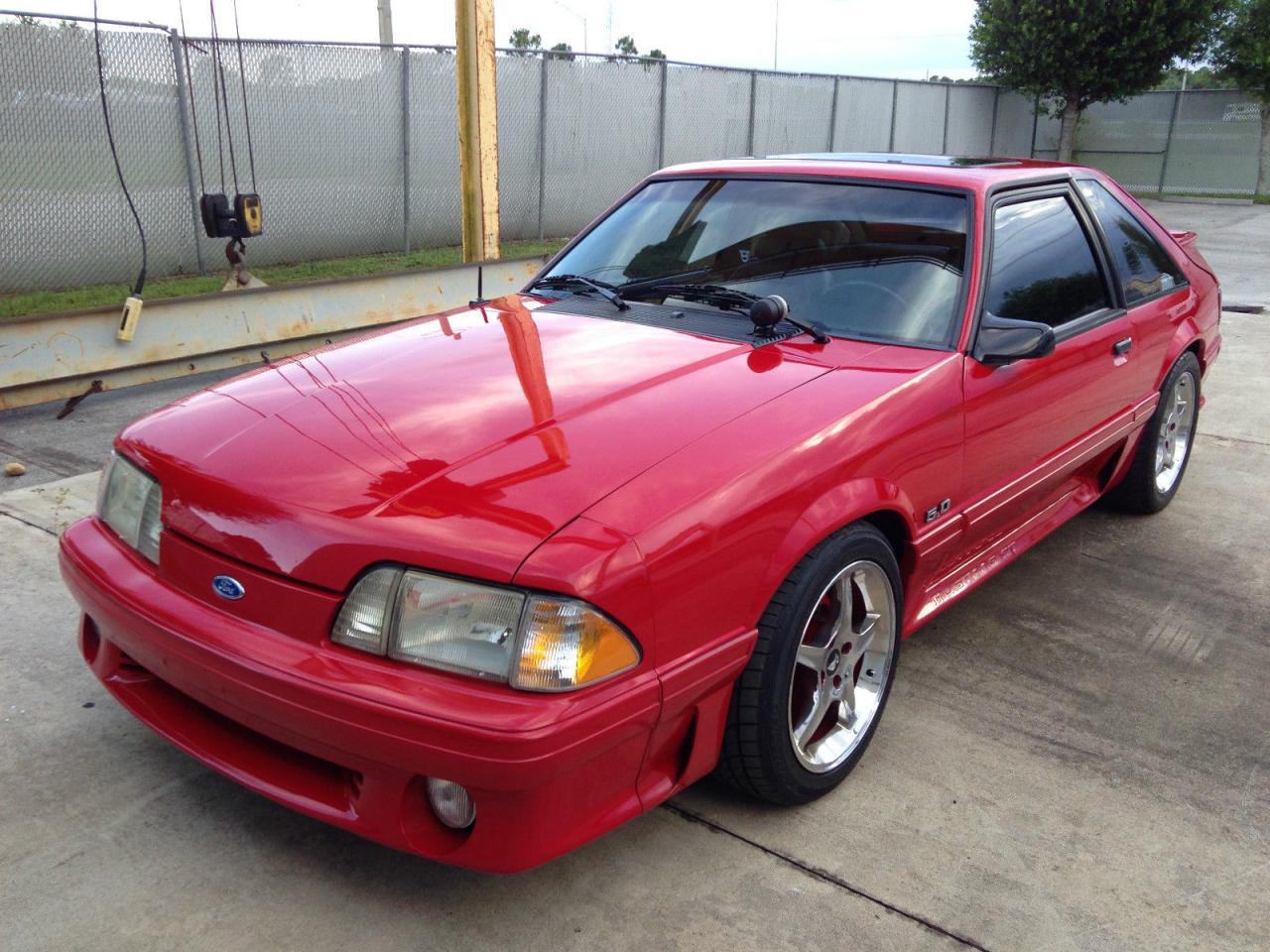 1990 FORD MUSTANG GT SUPERCHARGED 5 SPEED