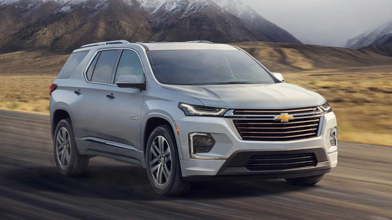 2021 Chevrolet Traverse Adds Safety Gear, Style And Cabin Tweaks