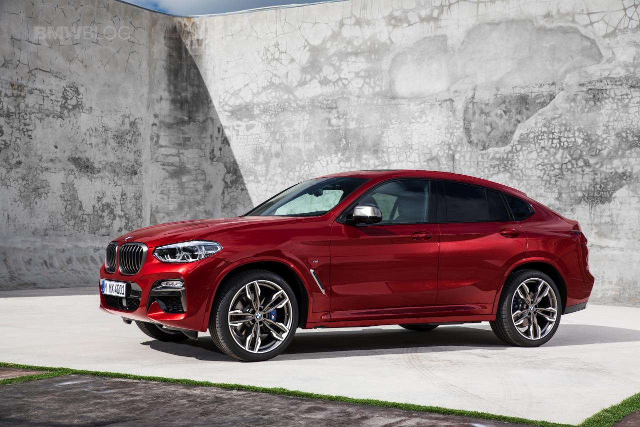 First videos of the new 2018 BMW X4 Car Spy Shooter