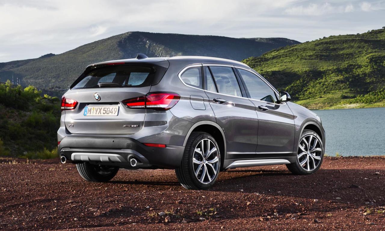 New BMW X1 unveiled by the Bavarian motor maker this week.