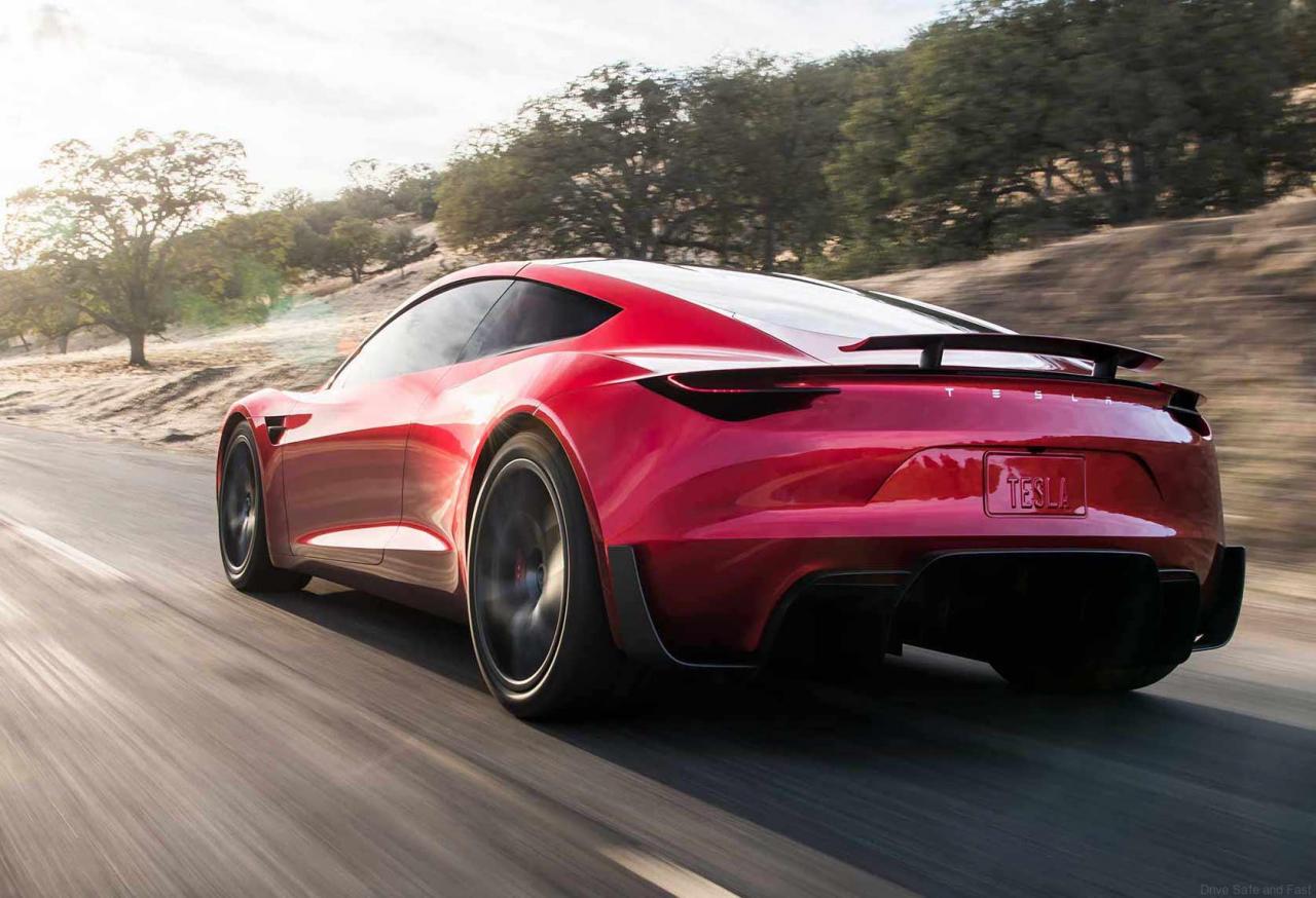 Tesla Roadster sprints from 060mph in just 1.9 seconds