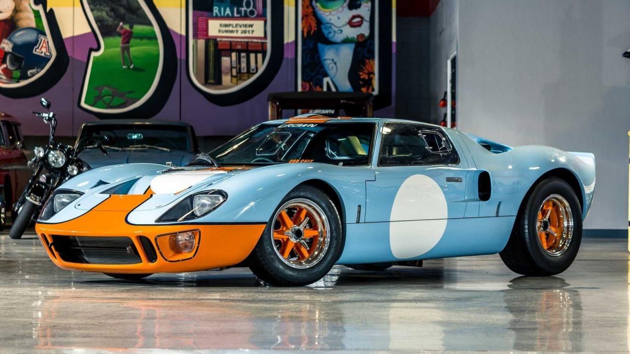 Race To This GT40 MKI With Gulf Livery