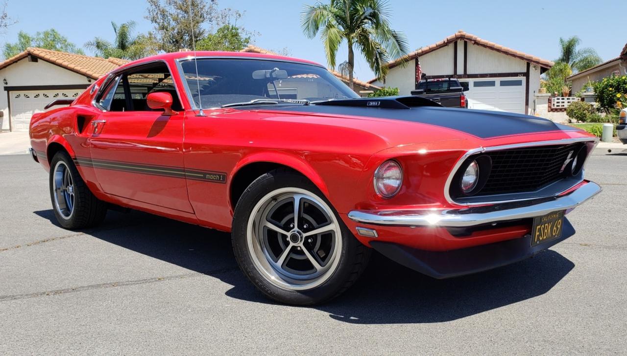 1969 Ford Mustang Mach 1 351 4Speed for sale on BaT Auctions sold