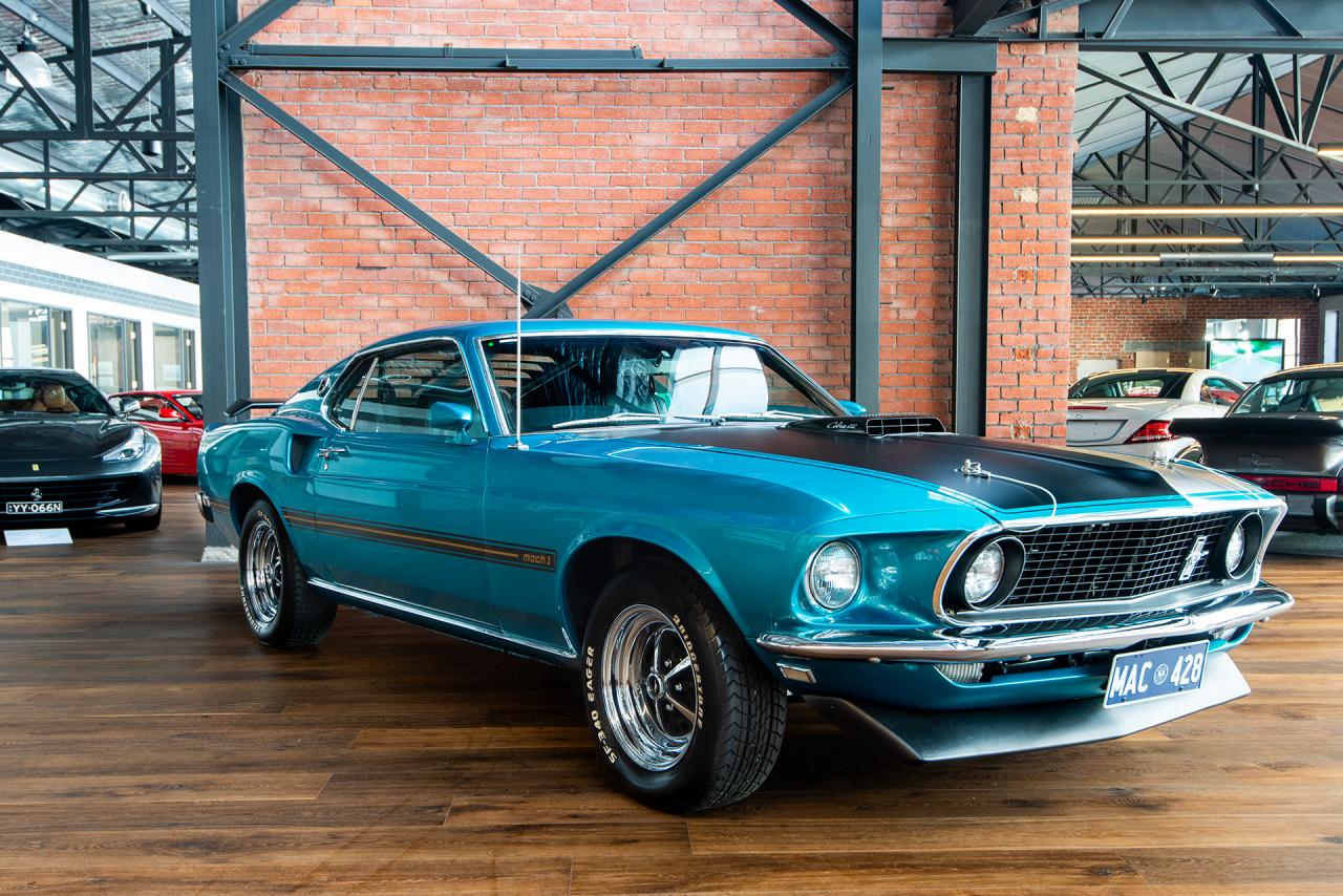 1969 Ford Mustang Mach 1 428 Cobra Jet Richmonds Classic and